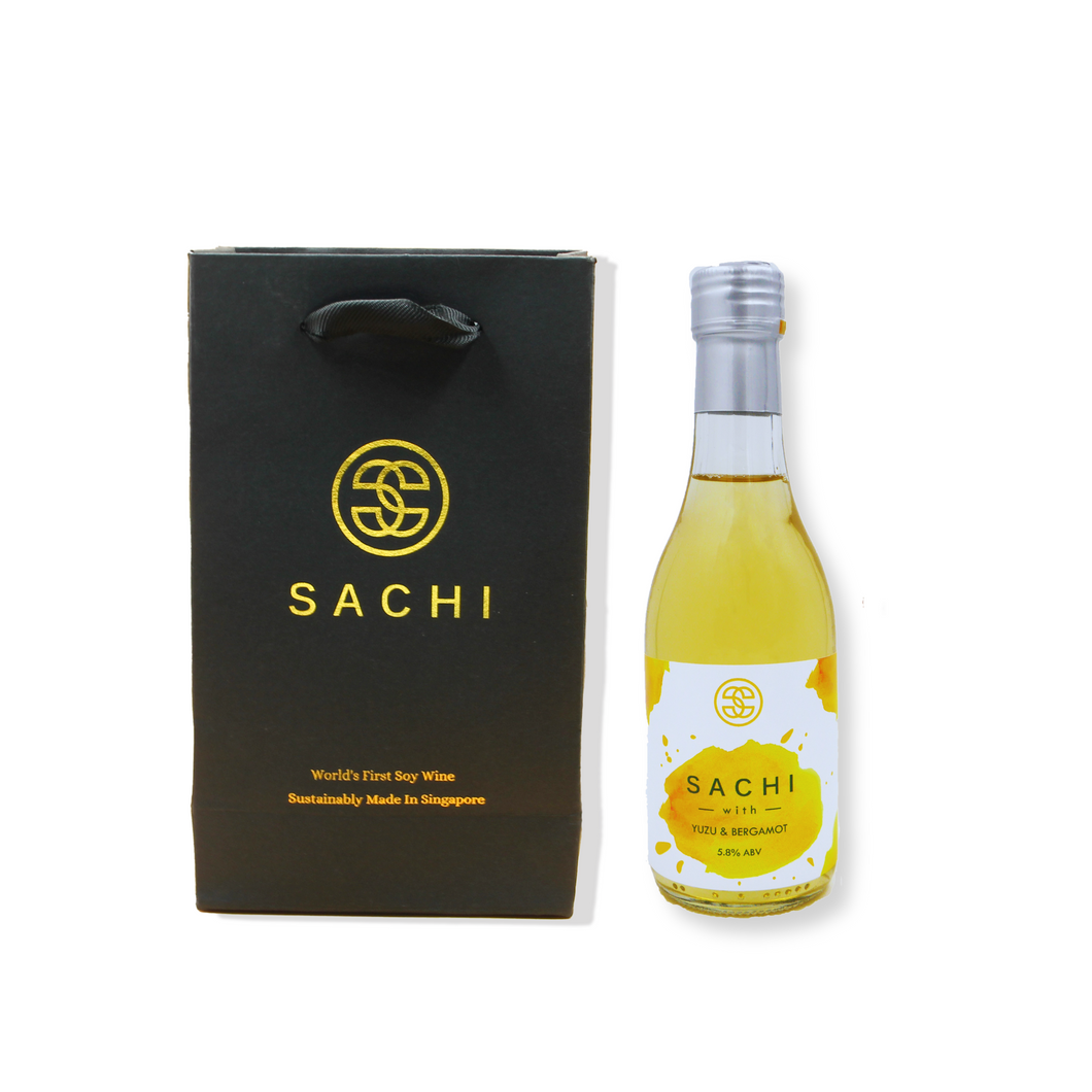 Sachi Soy Wine - Yuzu & Bergamot (187mL)